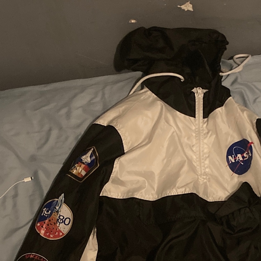 NASA windbreaker jacket